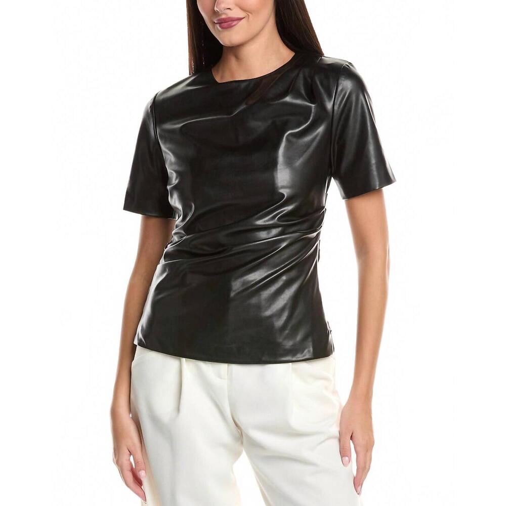 NEW SIMKHAI taena draped top in black